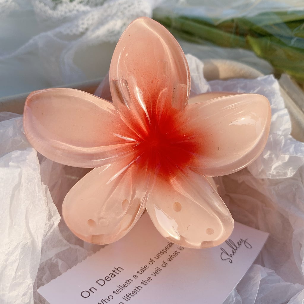 High Sense Plumeria Rubra Seaside Holiday Barrettes view 31