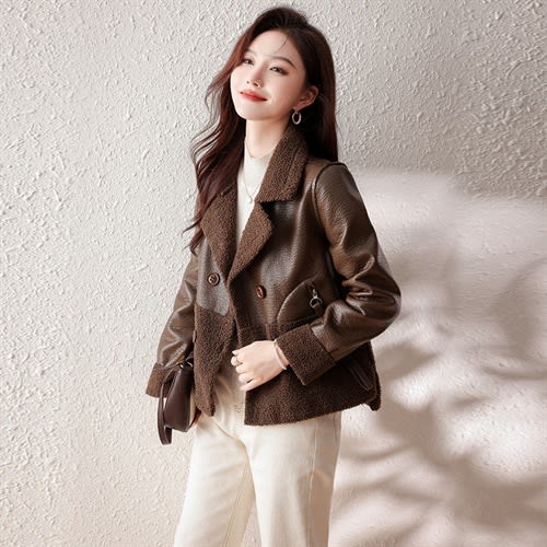 Fur Coat Winter Loose Plus Size Jacket For Women view 3