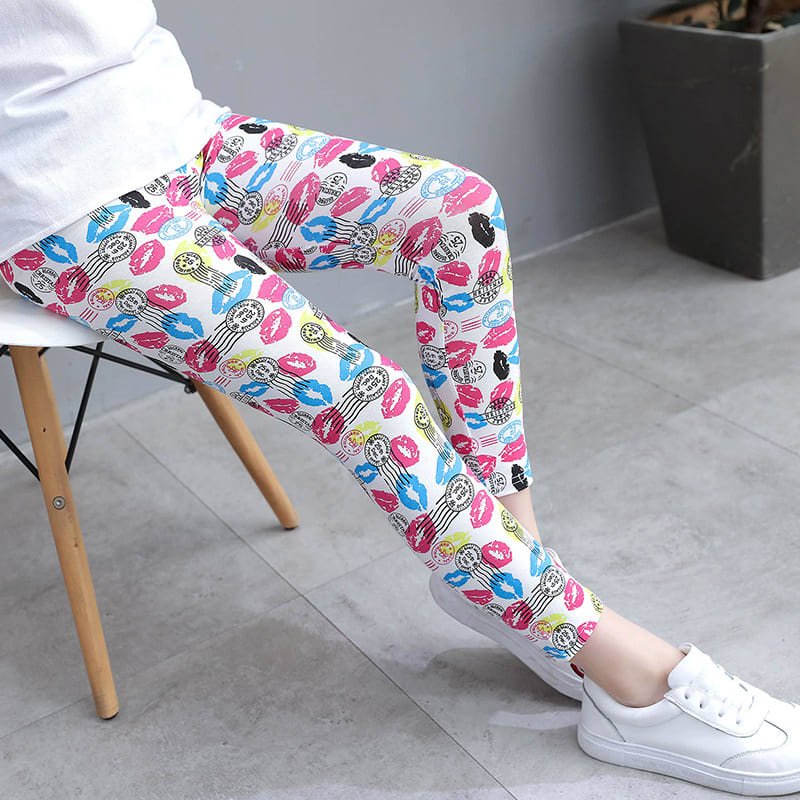 Leggings Modal Cropped Pants Outer Wear Girls' Stretch Tights Classical view 5
