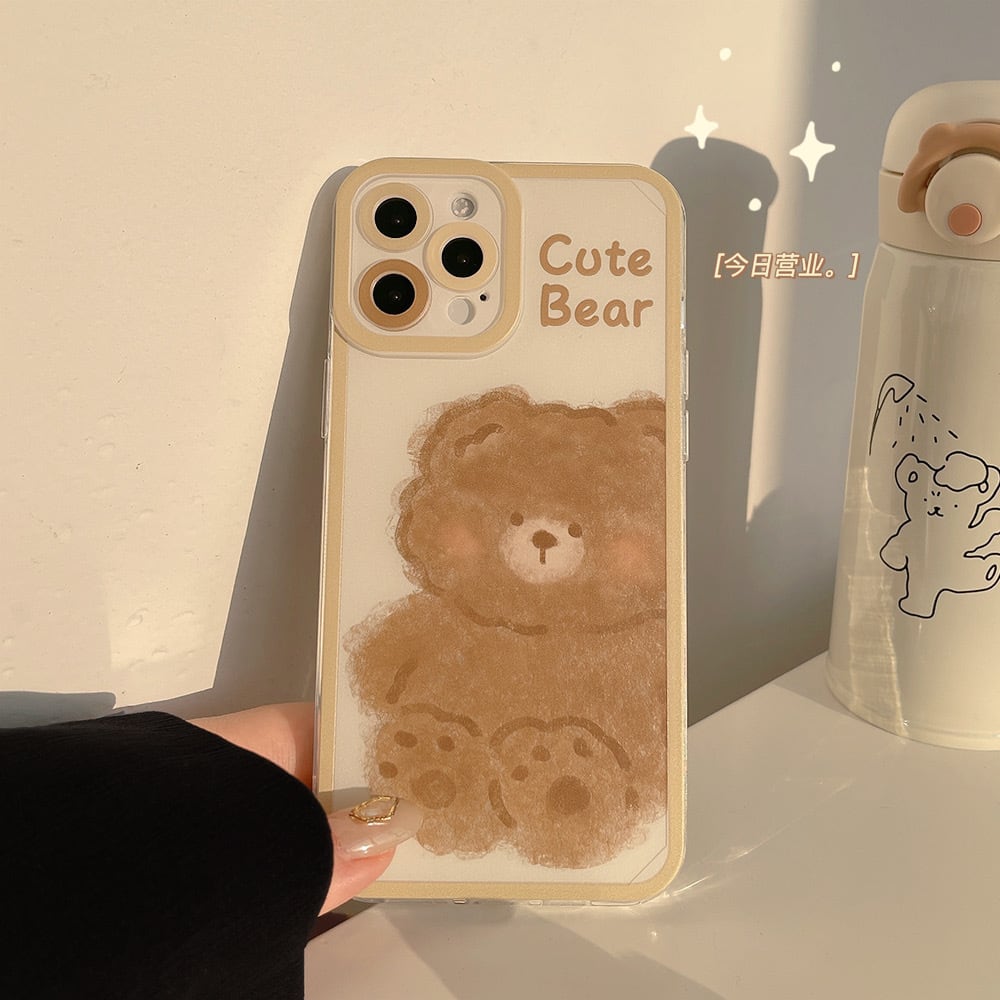 Creative Cartoon Printed Silicone Phone Case view 2