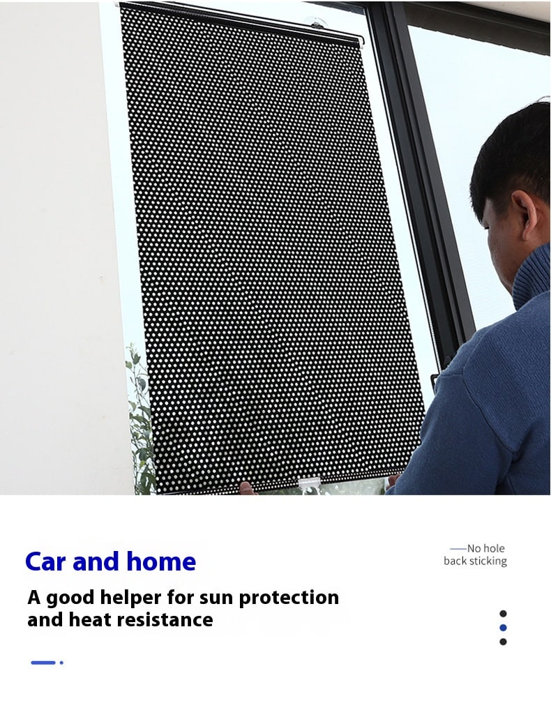 Household Window Sun Protection Punch-free Shading Balcony Shutter view 41