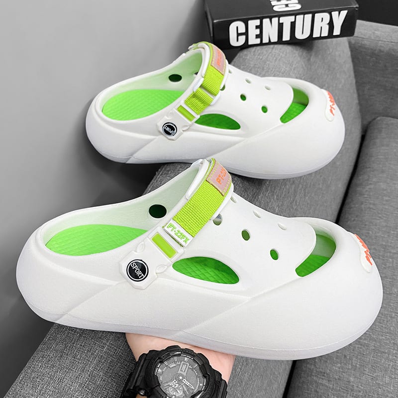 Men's Outerwear Casual Trend Color Matching Slippers view 4