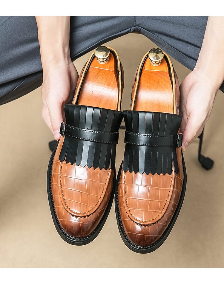 Men's Casual British Style Leather Shoes view 19