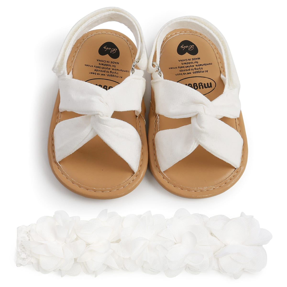 Spring And Summer Cross Baby Sandals view 12