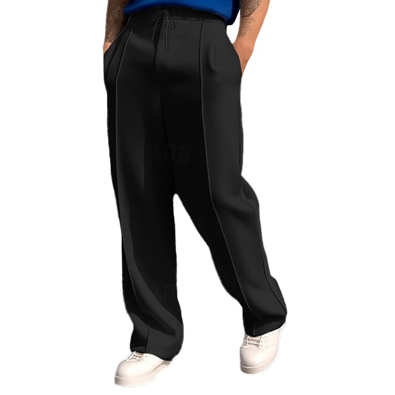Men's Casual Drawstring Loose Track Pants view 13