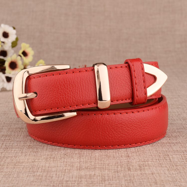 Women's Paint Alloy Buckle Pant Belt view 12