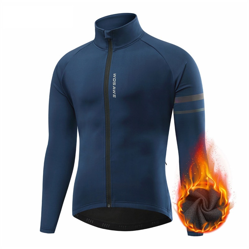 Men's Outdoor Off-road Mountain Sports Fleece Cycling Clothing view 2