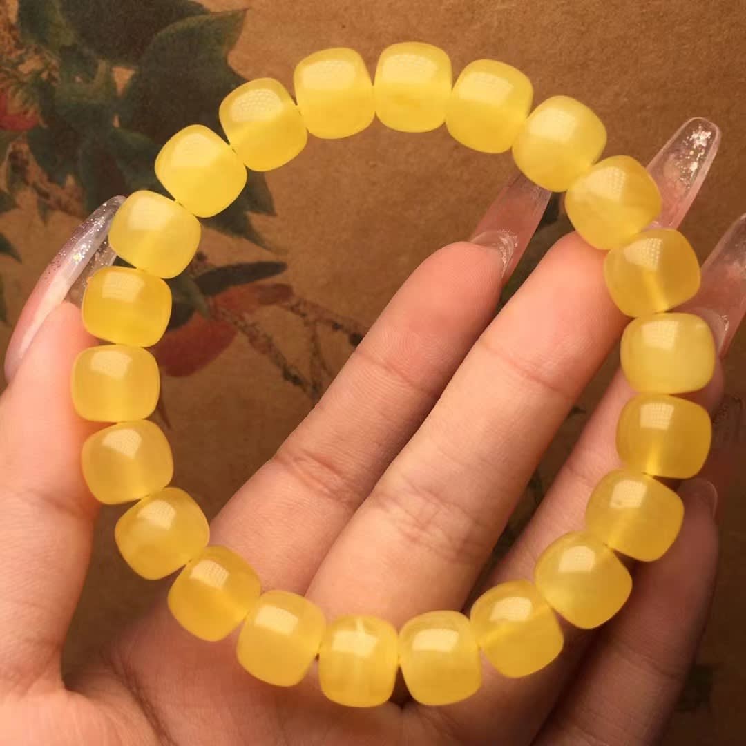 Fashion Personality Natural Beeswax Old Bracelet view 10