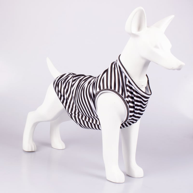 Pet Vest Comfortable Breathable Stripes Vest Dog Clothes view 6