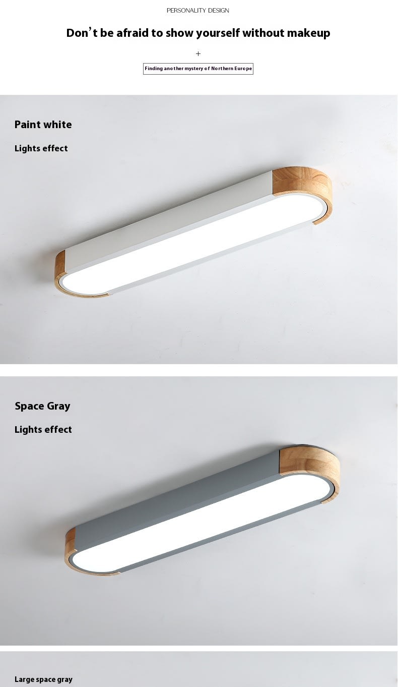 Nordic Balcony Aisle Led Strip Ceiling Light view 13