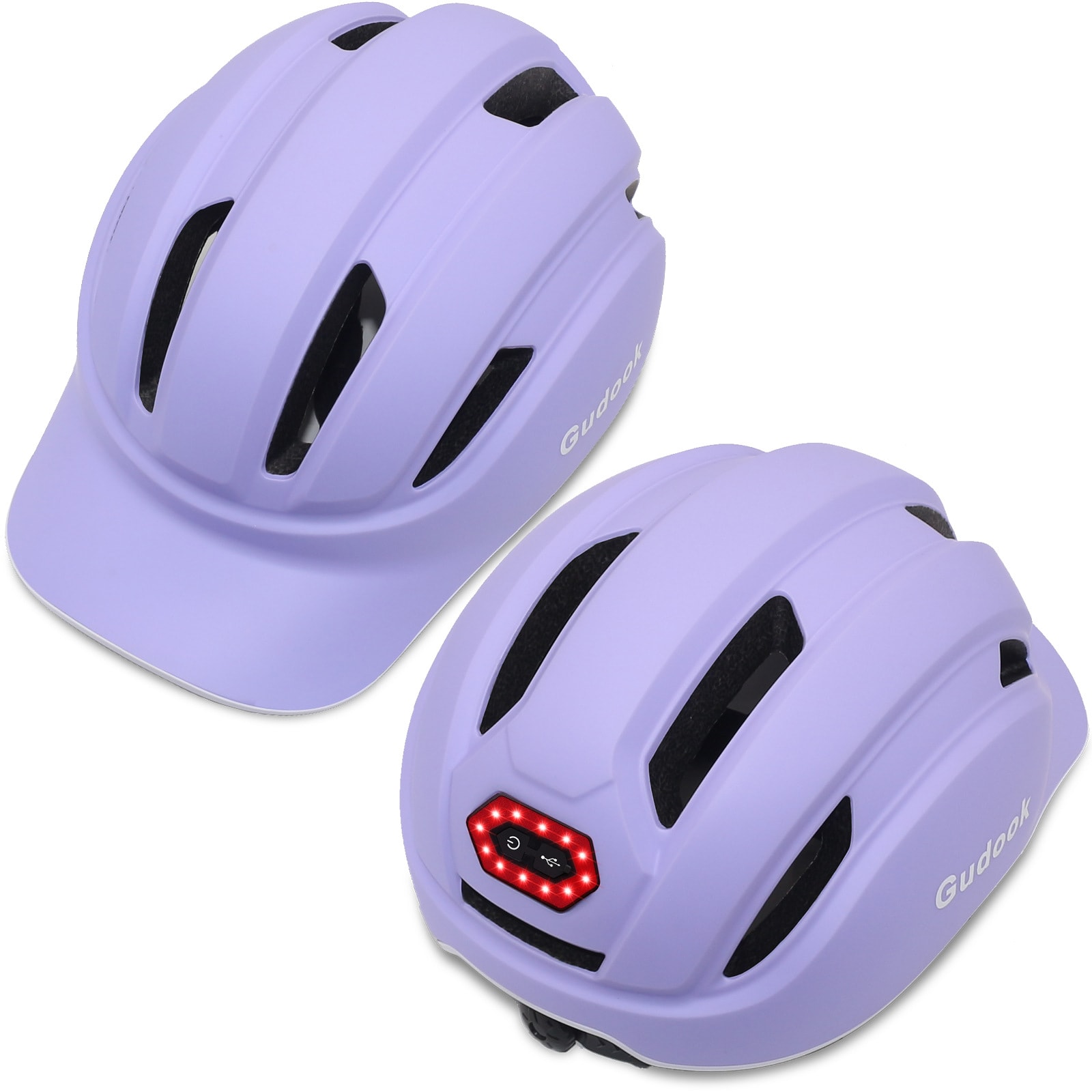 Peaked Cap Bicycle Riding Helmet Electric Scooter Commuter Breathable Helmet Men And Women view 5