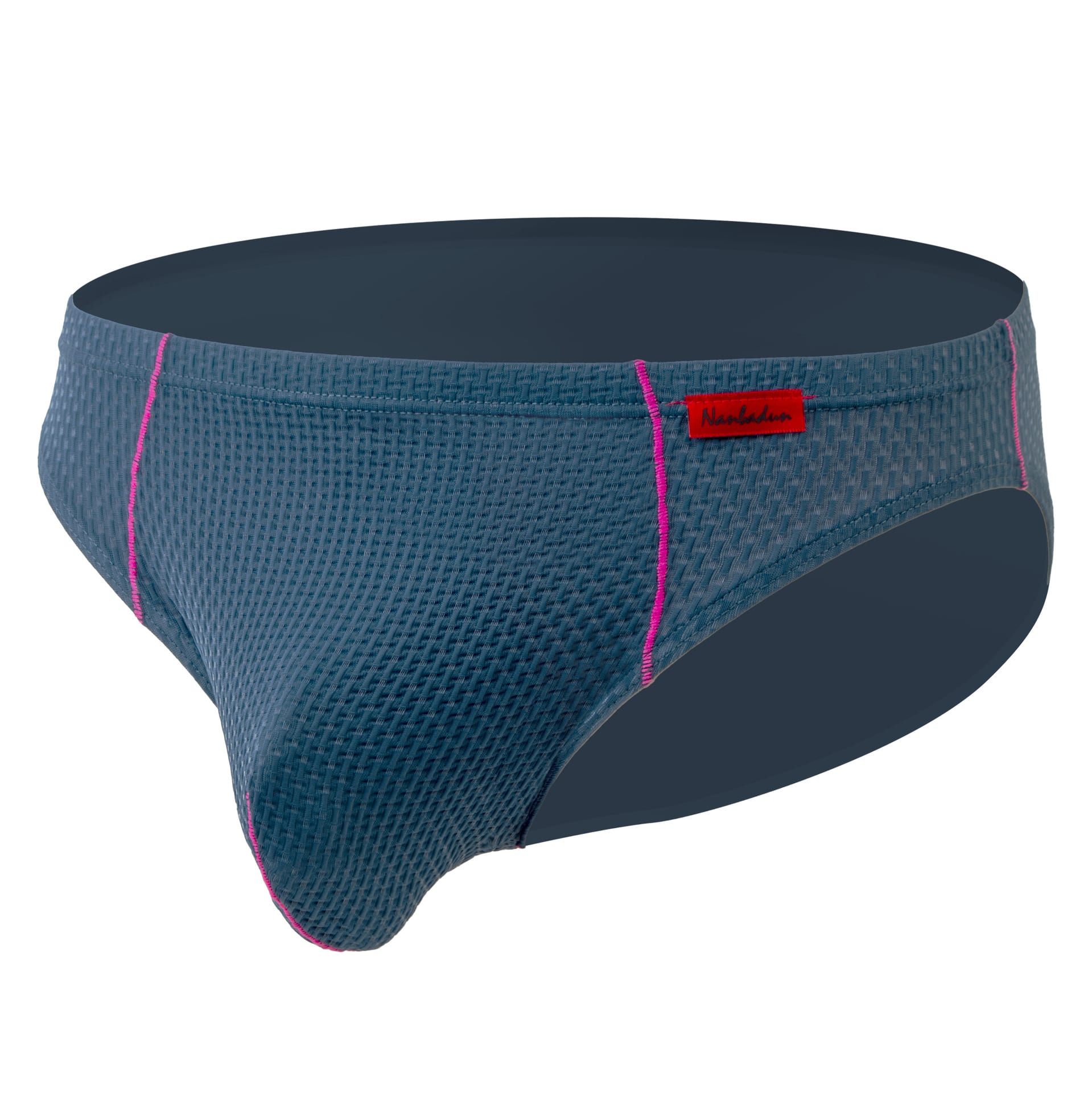 Men's Low Waist Plaid Hip Lifting Briefs view 14