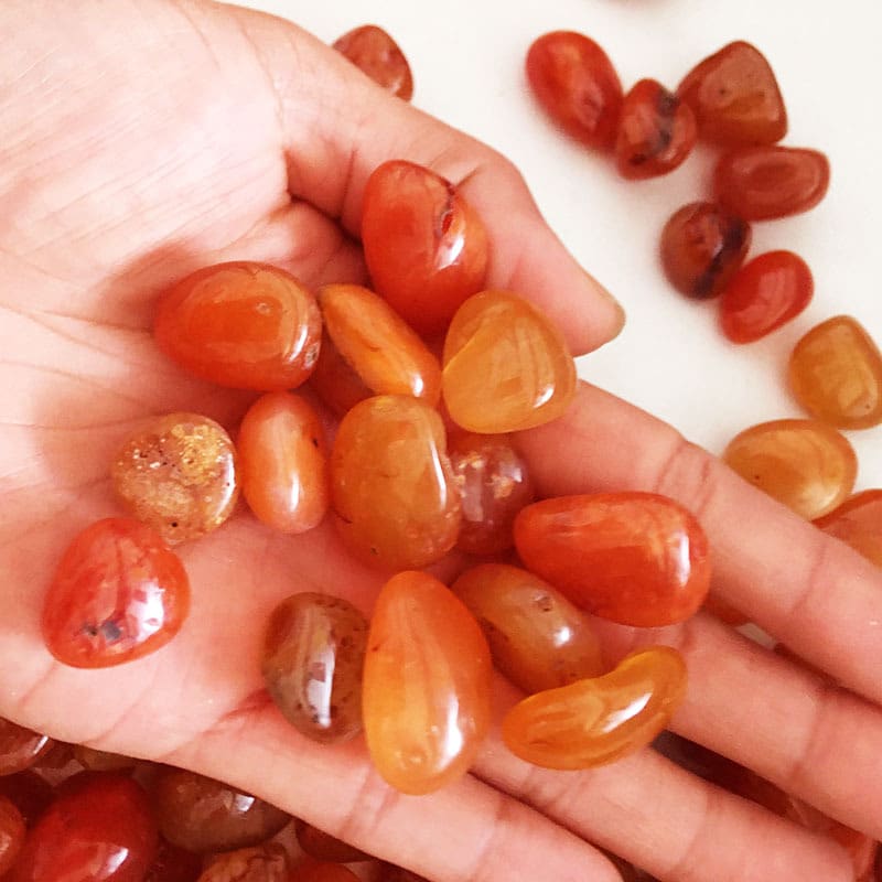 Carnelian Rough Stone Crystal Ornaments Mineral Specimen Rough Stone view 5