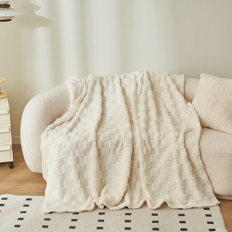 Class A Milk Fiber Four Seasons Blanket Office Nap Blanket view 7