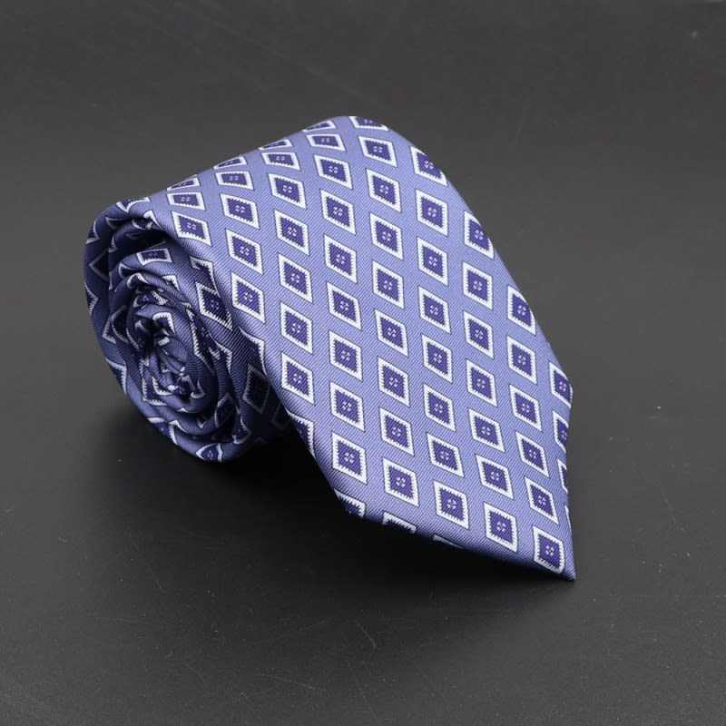 Super Soft Bohemian Silk Ties Men's Fashion 75mm Necktie view 63