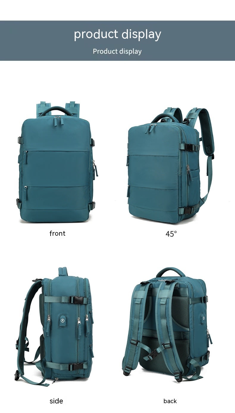 Large Capacity Nylon Travel Waterproof Outdoor Dry Wet Separation Backpack Lightweight Multi-function Bag view 19