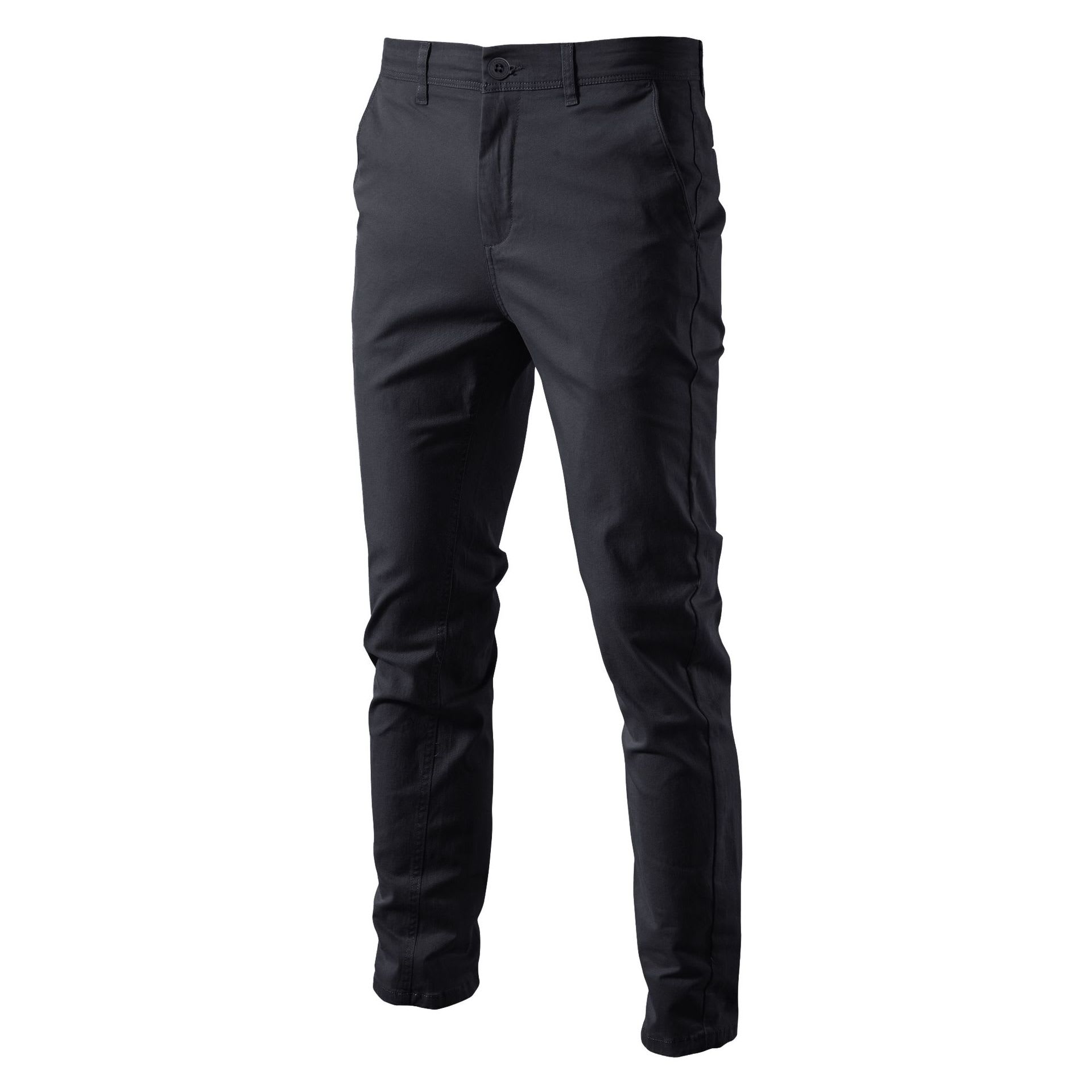 Men's Breathable Business Thickened Cotton Casual Pants view 17