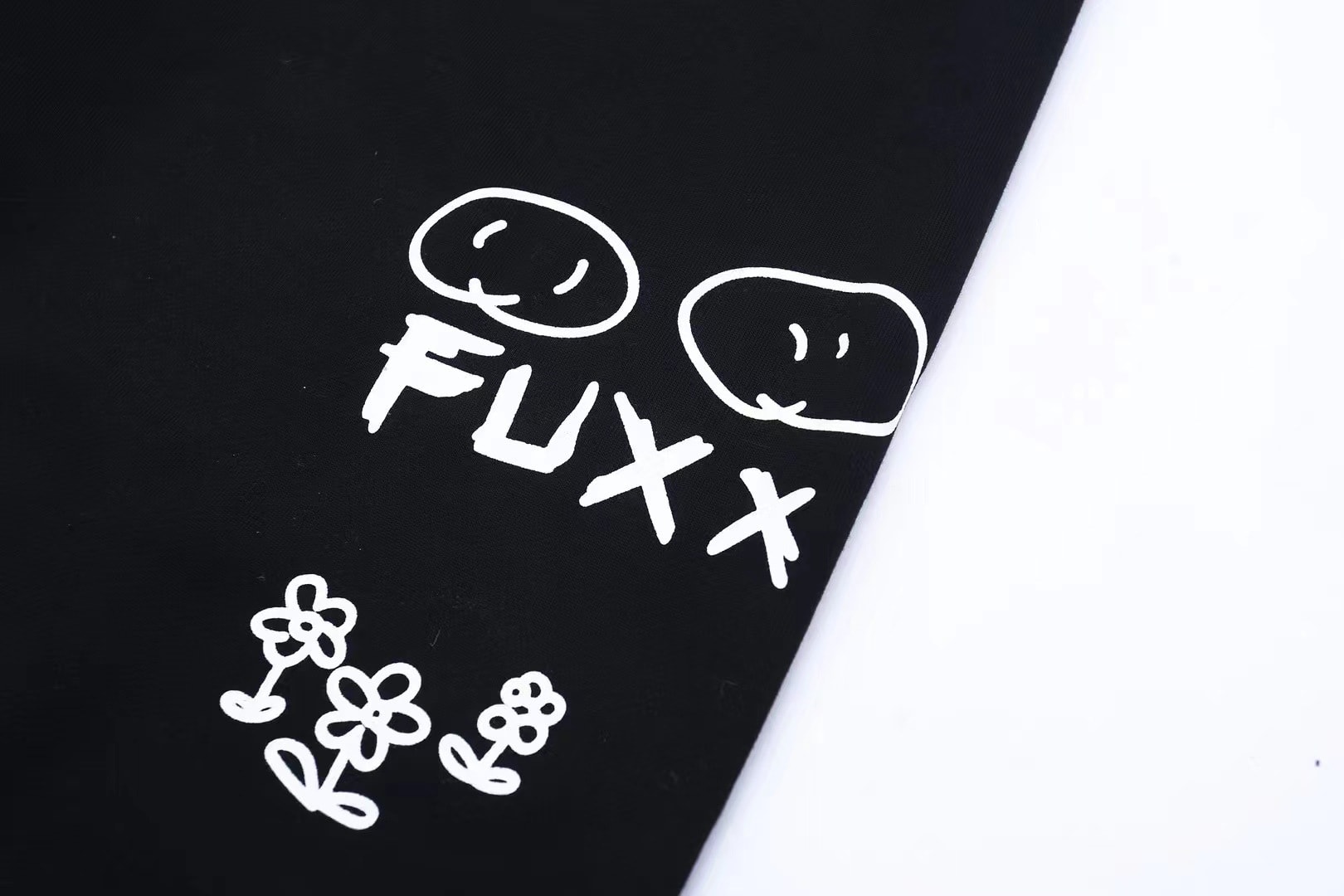 Graffiti Letter Loose Straight-leg Wide-leg Pants view 10