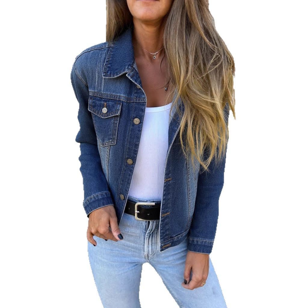 European And American Spring And Summer New Denim Jacket Coat Top Clothes view 7