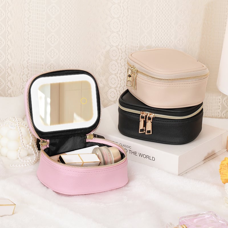 Cosmetic Bag Portable With LED Light view 3