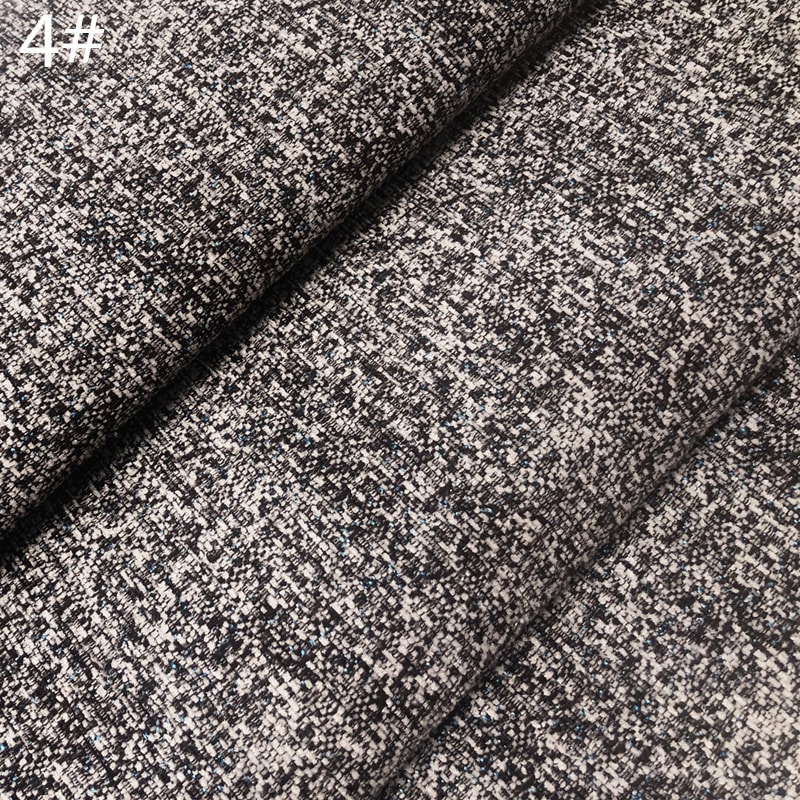 Linen Fabric Solid Color Coarse Cloth Sand Release view 2
