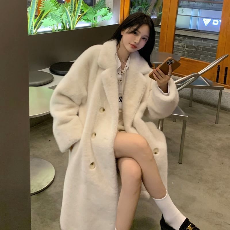 Slimming High-end Temperament Popular Long Coat view 2