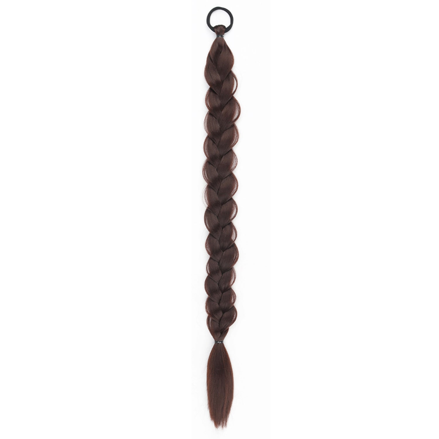 24-inch Women's Braid Hair Ring Horse Tail Strip Rubber Band Horse Tail view 15
