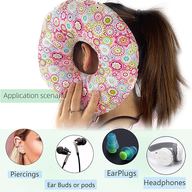 Hollow Seat Cushion Lumbar Support Pillow Get One's Ears Pierced Repair Ear Pillow view 7
