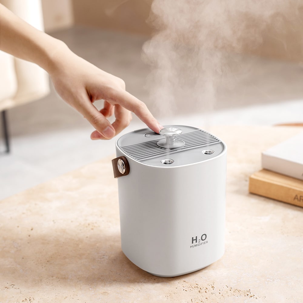New Dual Spray Mute Portable Humidifier Home Heavy Fog Office Bedroom Air Humidifier view 7