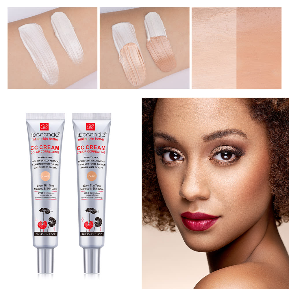 Moisturizing Correcting CC Cream Waterproof Anti-sweat Makeup Before Concealer Lasting Women Makeup Protect Skin Erborian Make view 10