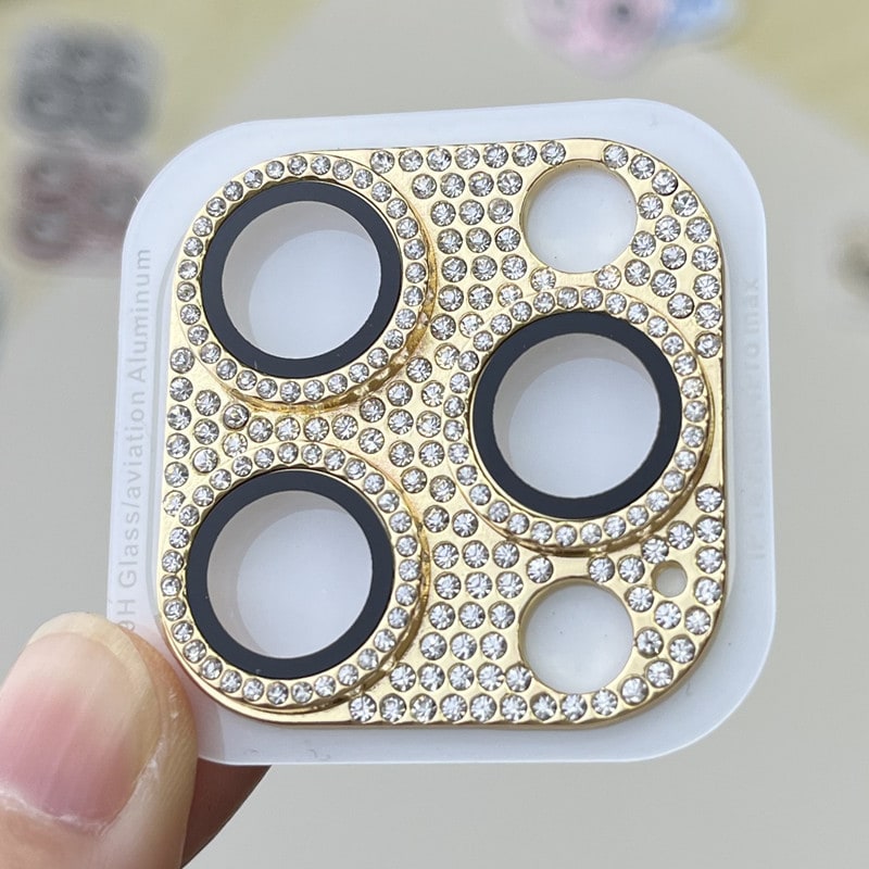 Diamond-embedded Eagle Eye Integrated Lens Protector view 5