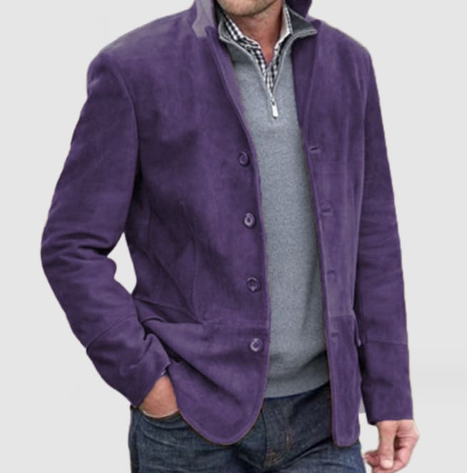 European And American Men's New Retro Casual Jacket view 8