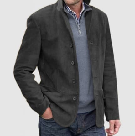 European And American Men's New Retro Casual Jacket view 6
