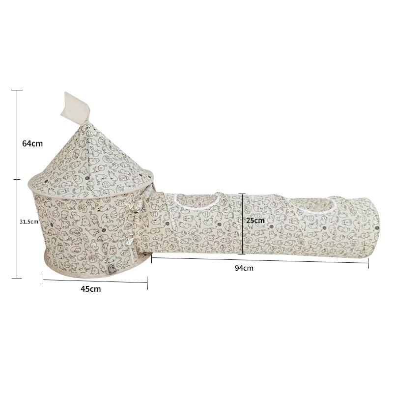 Foldable Self-Hi Relieving Stuffy Pet Cat Toy view 5
