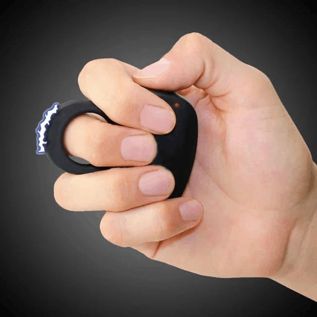 Children's Cheetah Piercing Ring Electric Shock Ring Toy view 4