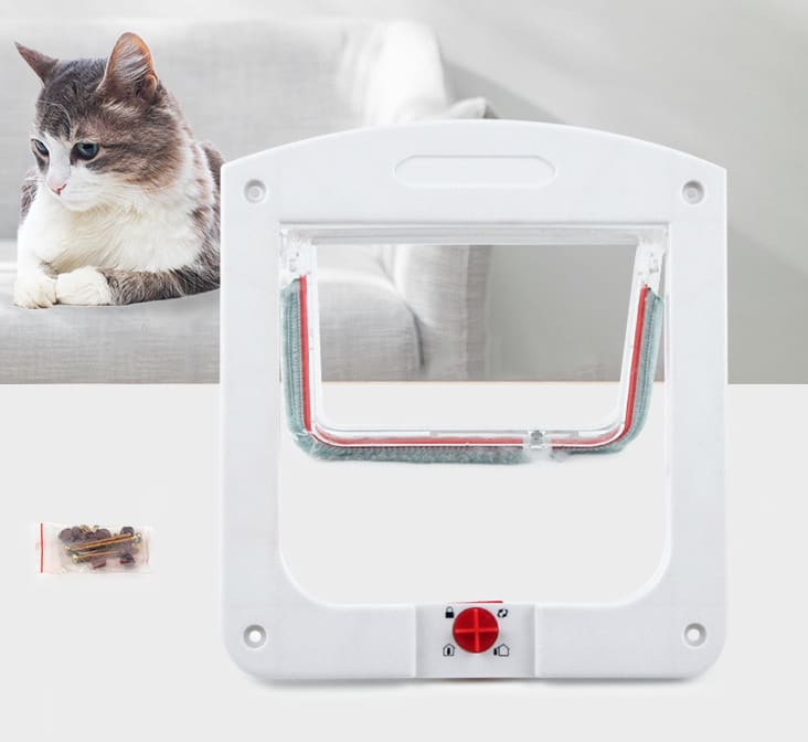 Controllable Two-way Door For Free Entry And Exit Of Pets view 8
