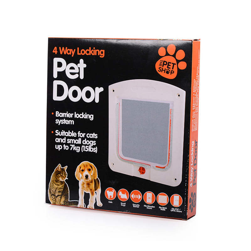 Controllable Two-way Door For Free Entry And Exit Of Pets view 2