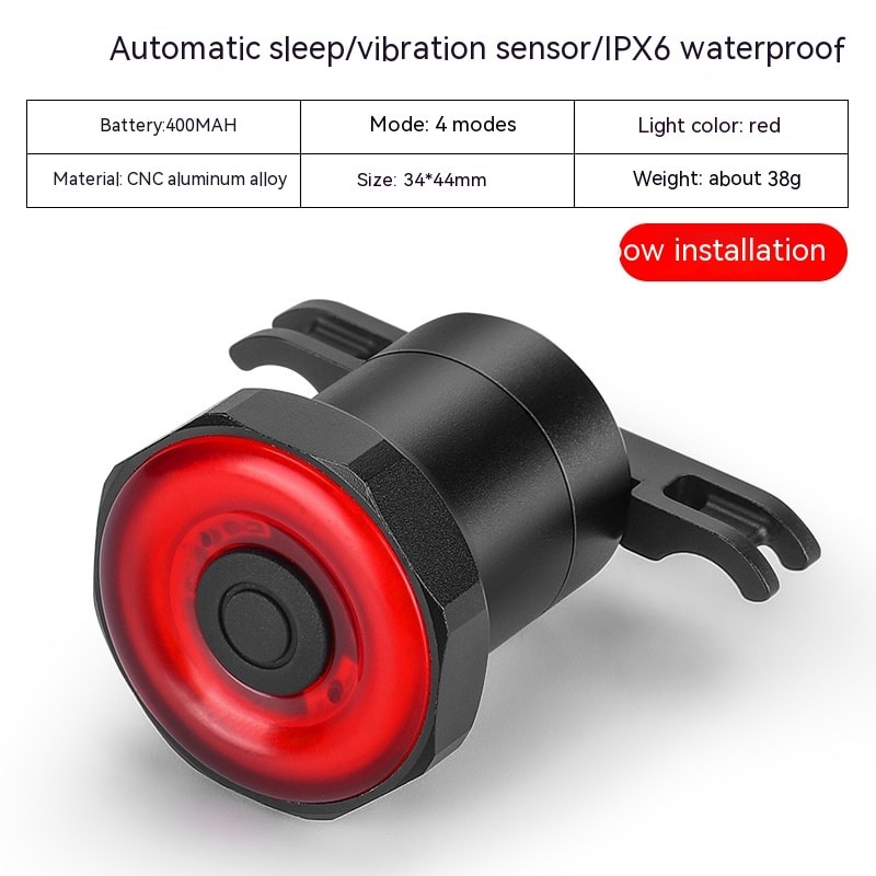 Octagonal Intelligent Induction Brake Taillight view 1