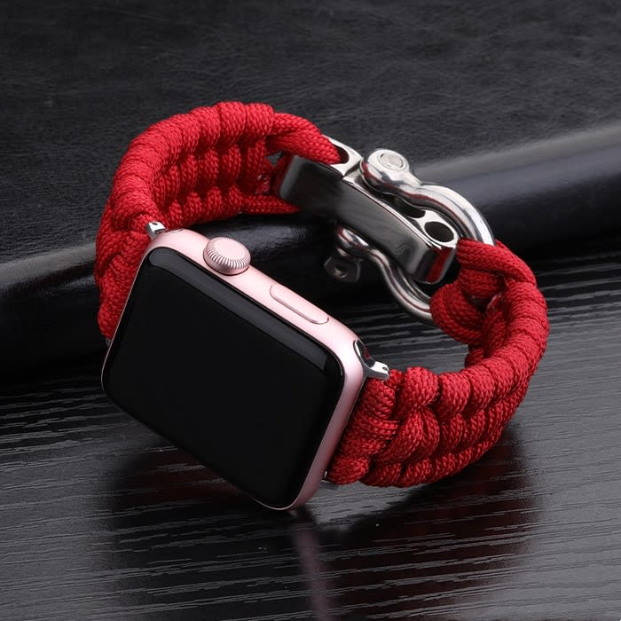 Nylon Sports Iwatch38424044mm Woven Steel Buckle Strap view 3