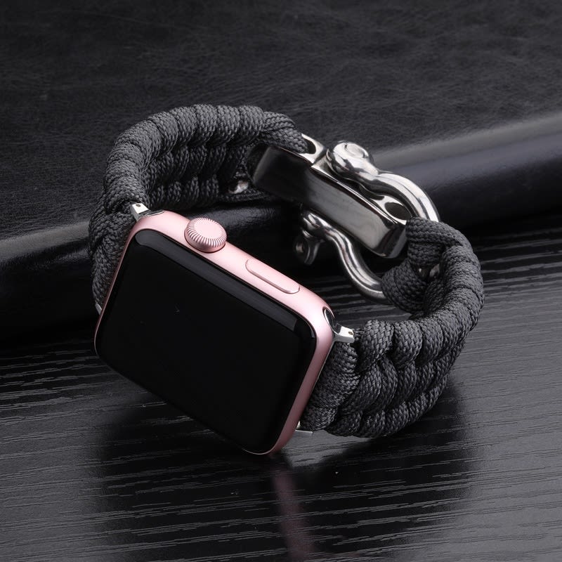 Nylon Sports Iwatch38424044mm Woven Steel Buckle Strap view 5