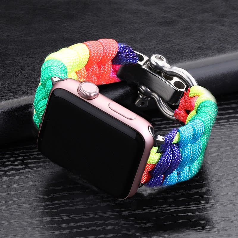 Nylon Sports Iwatch38424044mm Woven Steel Buckle Strap view 22