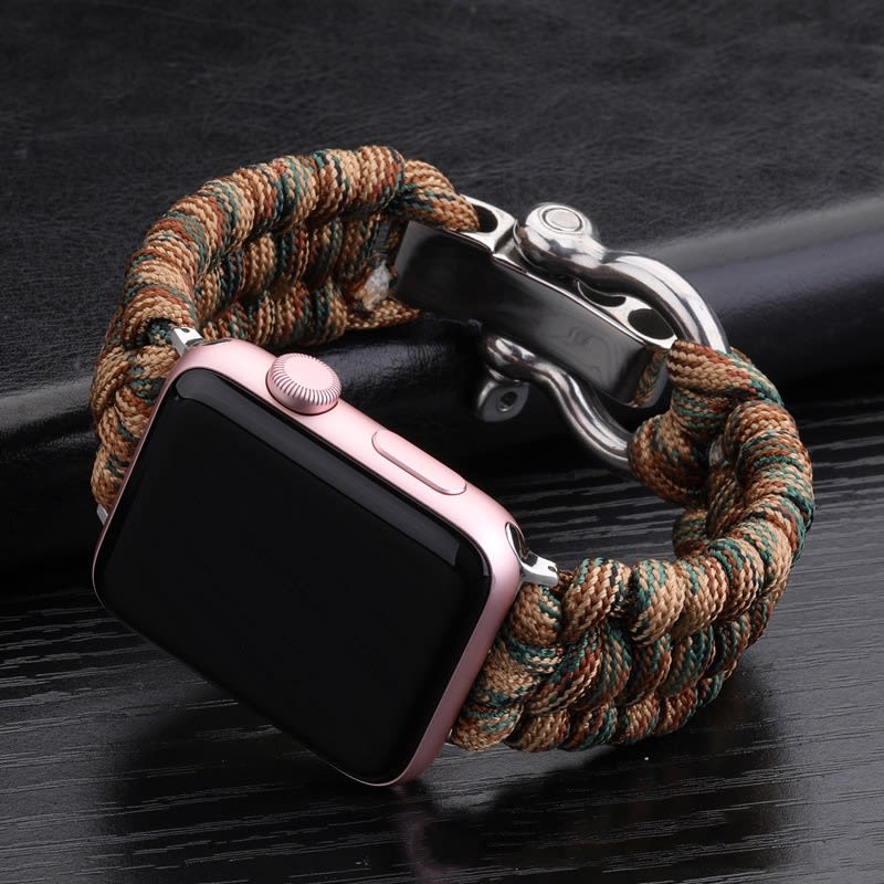 Nylon Sports Iwatch38424044mm Woven Steel Buckle Strap view 7