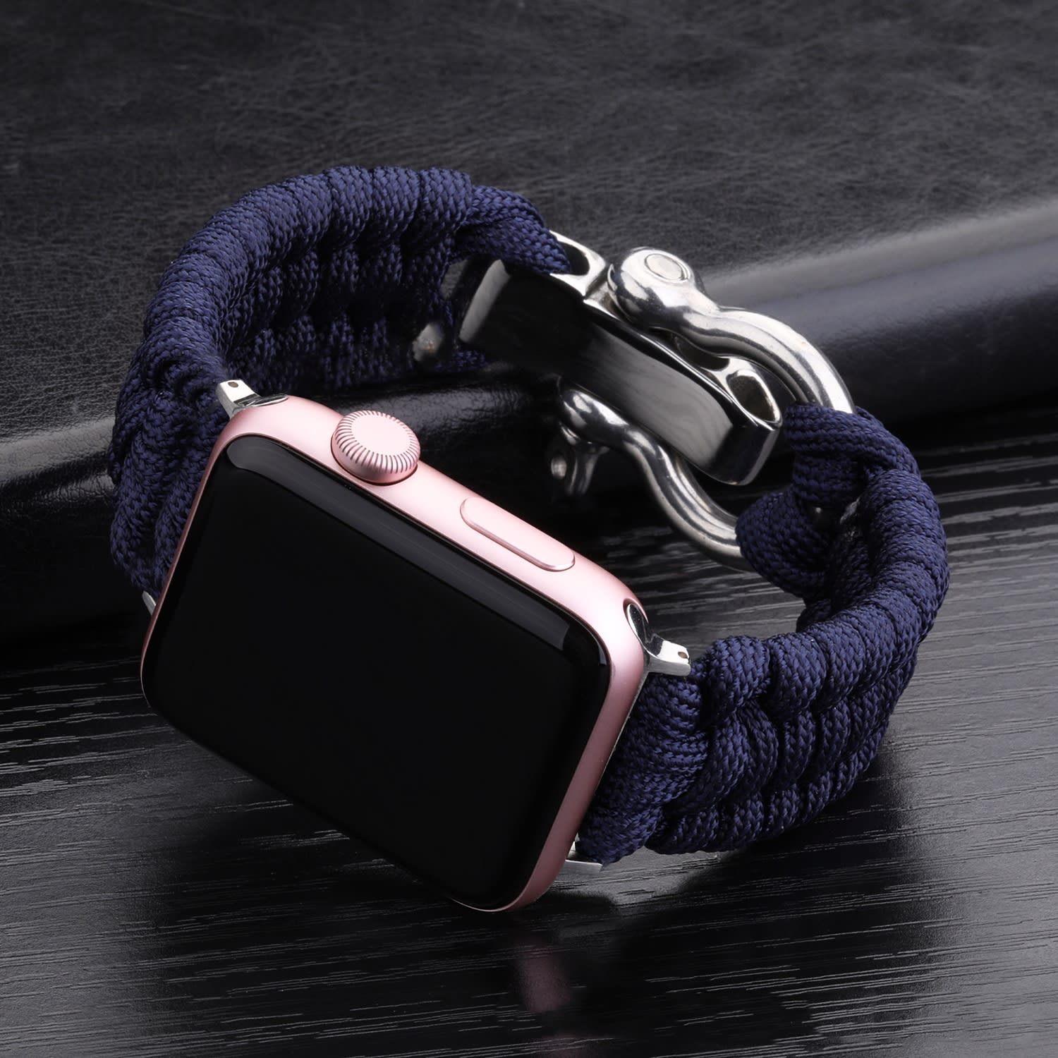 Nylon Sports Iwatch38424044mm Woven Steel Buckle Strap view 4