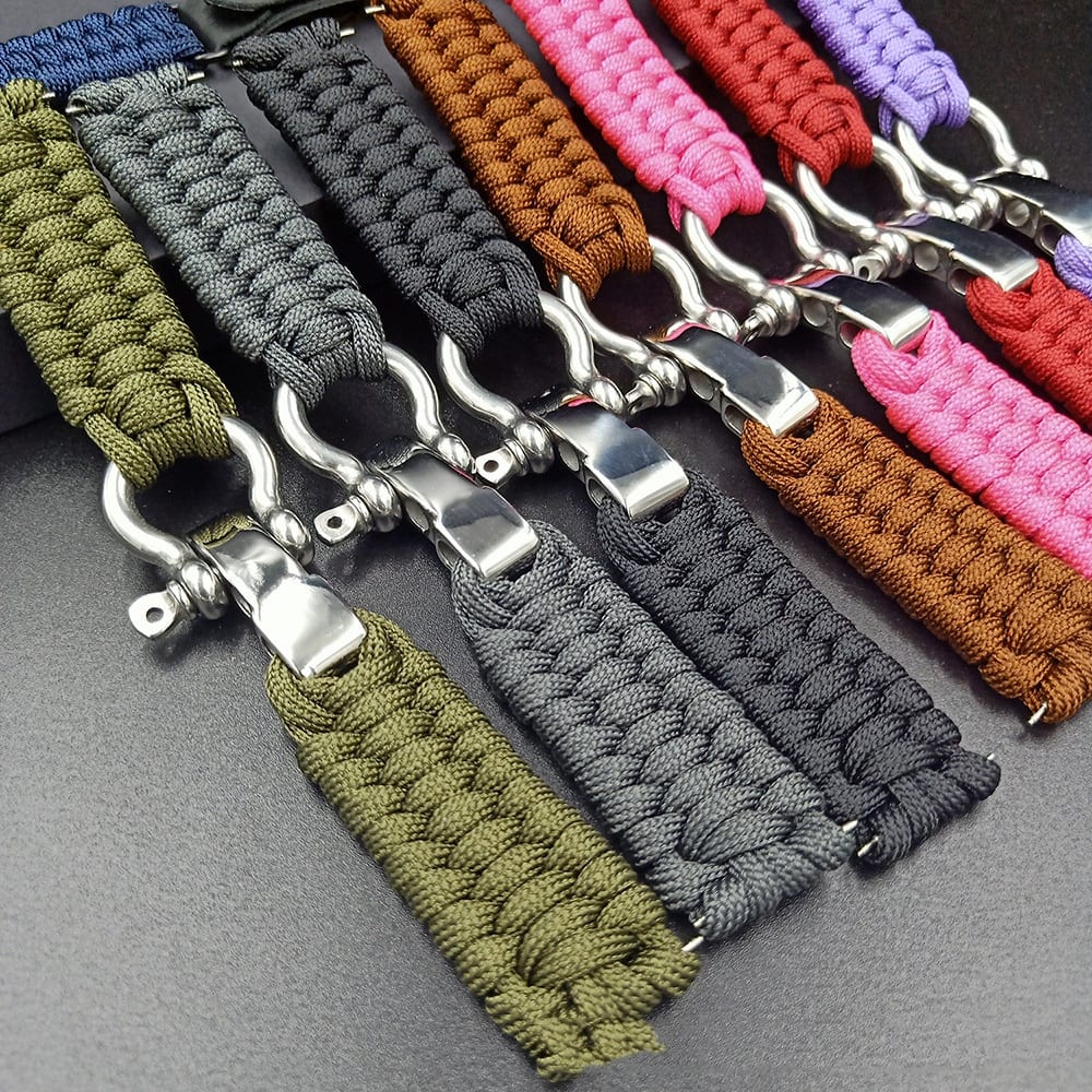 Nylon Sports Iwatch38424044mm Woven Steel Buckle Strap view 2