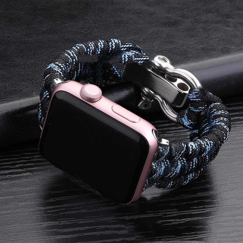 Nylon Sports Iwatch38424044mm Woven Steel Buckle Strap view 8