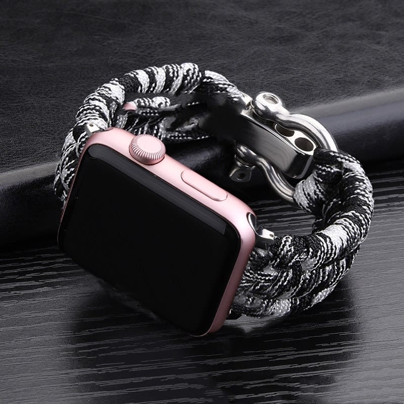 Nylon Sports Iwatch38424044mm Woven Steel Buckle Strap view 15