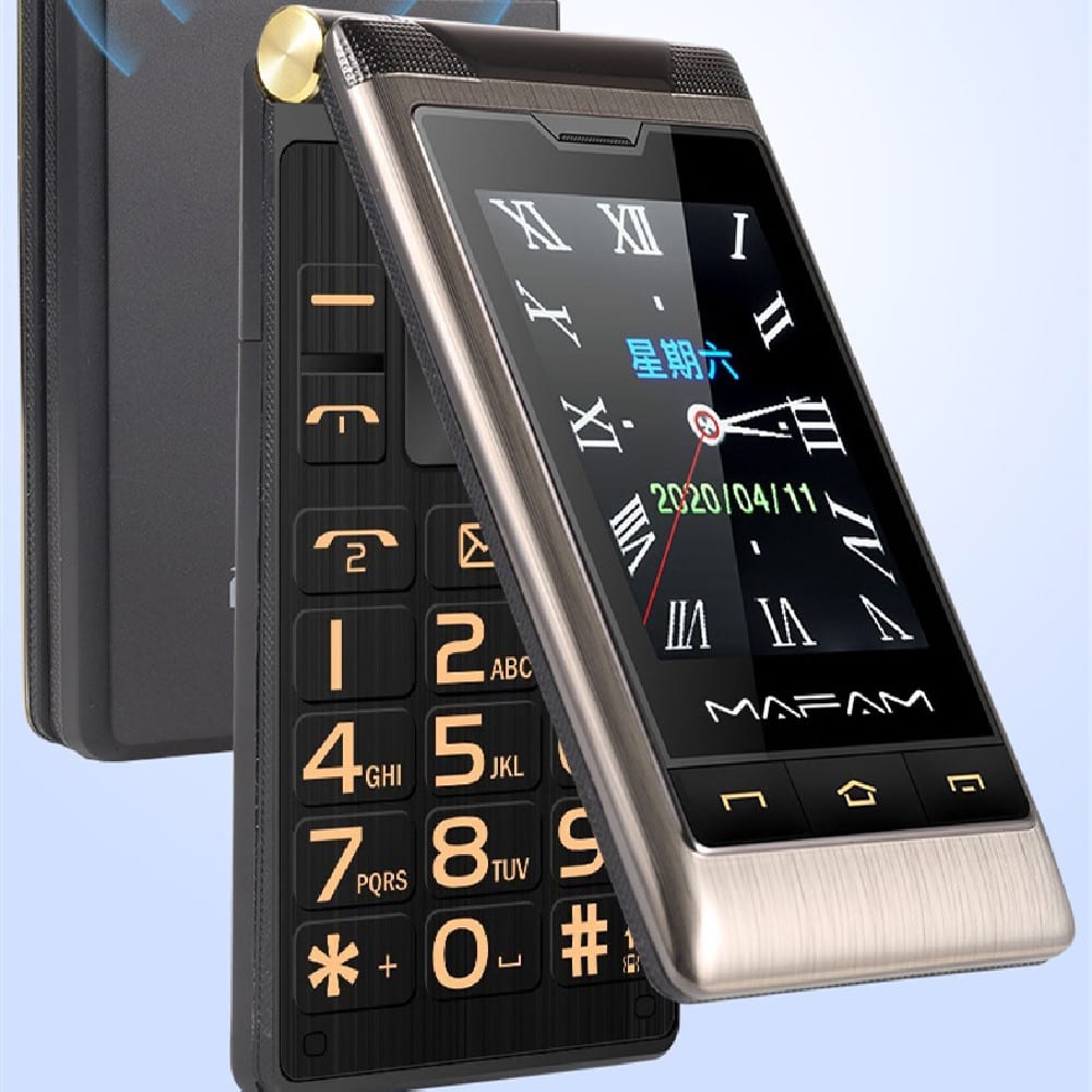 Full Network Connectivity Dual Screen Flip Cover Elderly Machine Backup Machine view 7