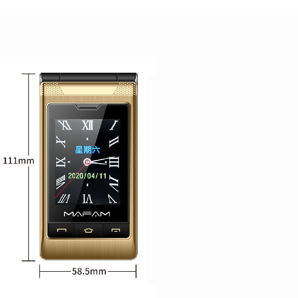 Full Network Connectivity Dual Screen Flip Cover Elderly Machine Backup Machine view 9