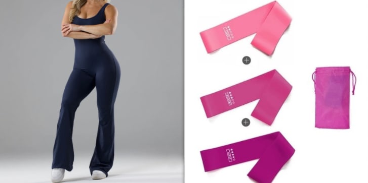 Slim Fit Hip Raise Jumpsuit Sexy Backless Exercise Yoga Clothes view 17
