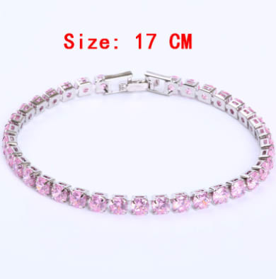 Cubic Zirconia Tennis Bracelets Iced Out Chain Crystal Bracelet Women Men Gold Bracelet Jewelry view 8